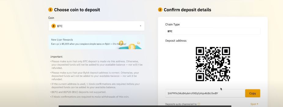 Initial Steps and Deposit Methods