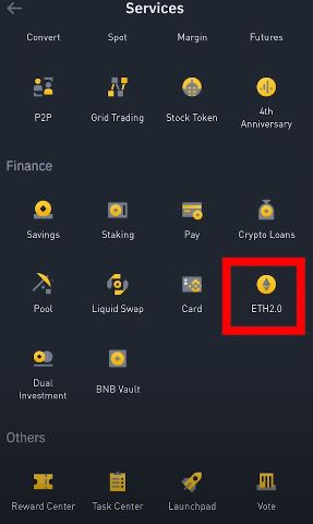 Earn Interest with ETH 2.0 Staking on Binance