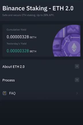 How to Stake ETH on Binance and Earn Interest